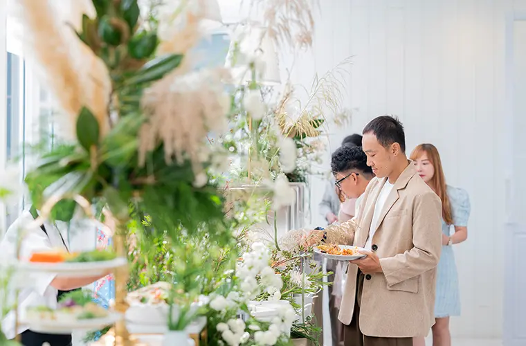 อาหารไทยบุฟเฟ่ต์ Catering จัดเลี้ยง รับจัดเลี้ยงนอกสถานที่